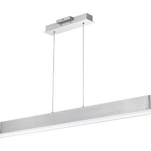 Quoizel Lighting Cutlas 1 - Light Island Pendant Light in  Brushed Aluminum - 1 of 4