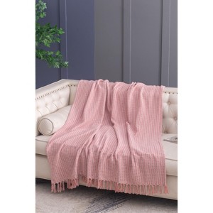 NicBex 50x60 Inch Cotton Cooling Blanket,Soft Cold Blanket for Bedroom,2 Pack - 1 of 4