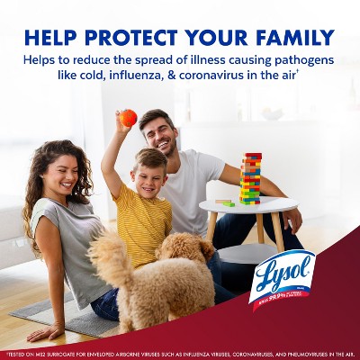 Lysol Aerosol Air Sanitizer - Berry Burst - 10oz: Multipurpose, Multi-Surface