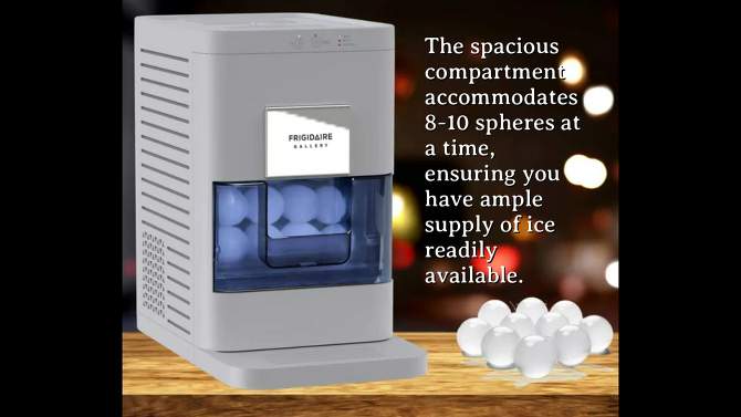 Frigidaire Artisanal Sphere Shaped Ice Maker, 2 of 8, play video
