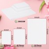 Unique Bargains Pure Cotton 140lb/300 GSM Watercolor Paint Paper for Art Painting 100 Pcs - 2 of 4