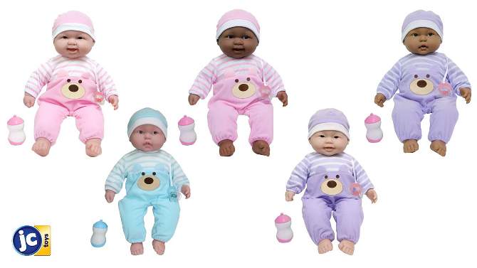 JC Toys Lots to Cuddle Babies 20&#34; Soft Body Baby Doll, 2 of 8, play video