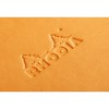 Rhodia Webnotebook Webbies - Lined 96 sheets - 3 1/2 x 5 1/2 - Orange cover - 4 of 4