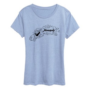Women's - Monopoly - Racing Horizontal Chest Short Sleeve Graphic T-Shirt - 1 of 3