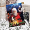 Christmas Spirit Believe House Flag Santa Claus Lantern 28" x 40" Briarwood Lane - 4 of 4