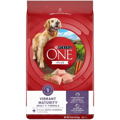 Purina ONE SmartBlend Vibrant Maturity 7+ Senior Chicken Flavor Adult Dry Dog Food