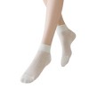 Anna-Kaci 3-Pack Women's Cotton Ankle Socks Breathable Odor Free Cooling Comfort - 2 of 4