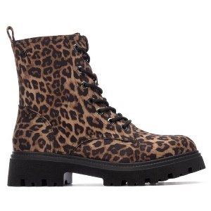 Women's Ankle Combat Booties 144658 - 1 of 4