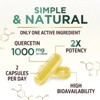 Quercetin 1000mg Extra Strength Quercetin Antioxidants & Bioflavonoids Support - 120 Count - 2 of 4