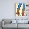 Trademark Fine Art -Pamela K. Beer 'Hiking Boots' Canvas Art - 3 of 3