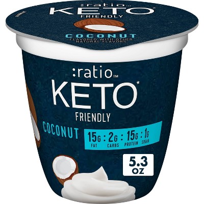 :ratio KETO Friendly Coconut Yogurt - 5.3oz