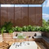PexFix Outdoor Metal Privacy Screen Garden Fence in Louver Pattern - 2 of 4