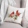 Creative Products Two Cardinals On Leaves 2 18 x 18 Spun Poly Pillow - image 3 of 3