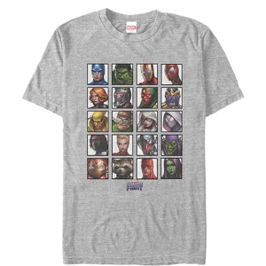 Men's Marvel Future Fight Character Panel T-Shirt - 1 of 4