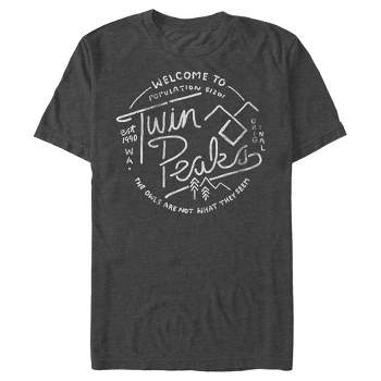 Men's Twin Peaks Welcome Sign T-Shirt