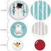 Big Dot of Happiness Let It Snow - Snowman - Holiday Party Giant Circle Confetti - Christmas Party Decorations - Large Confetti 27 Count - 2 of 4