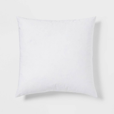 Pack of 2 Throw Square Pillow Inserts with Soft Poly Filling