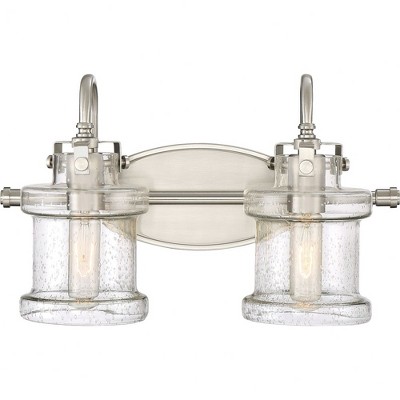 Quoizel Lighting Danbury 2 - Light Vanity in  Brushed Nickel