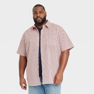 Men's Short Sleeve Poplin Shirt - Goodfellow & Co™ - 1 of 3