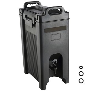 VEVOR Insulated Beverage Dispenser, 5 Gallon, Food-grade LDPE Hot and Cold Beverage Server, Thermal Drink Dispenser Cooler - 1 of 4