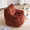GDFStudio May Modern Corduroy 37" W Bean Bag Chair - 2 of 4