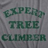 Youth Expert Tree Climber T Shirt Funny Adventurous Exploring Tee For Kids - Crazy Dog Youth T Shirt - 2 of 4