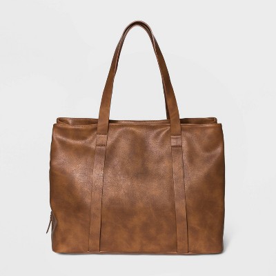 tote bag cognac