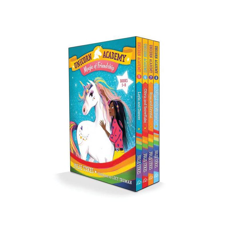 Unicorn Academy: Magic of Friendship Boxed Set (Books 5-8) - by  Julie Sykes (Mixed Media Product), 1 of 2