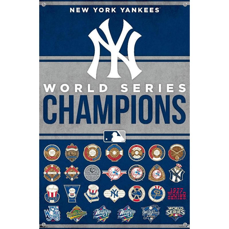 Trends International MLB New York Yankees - Champions 23 Unframed Wall Poster Prints, 4 of 7
