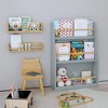 KTMBDW 3 Tier Kids Book Shelf,Kids Book Rack, Helps Keep Bedrooms, Playrooms, and Classrooms Organized - 3 of 4