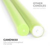 12 inch Taper Candles Set of 12 - Dripless and Smokeless Candle Unscented - Slow Burning Candle Sticks Are Perfect As Thanksgiving Taper Candles - 2 of 4