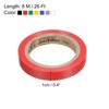Unique Bargains PVC Thin Sticky Seal Tennis Badminton Racket Accessories Grip Finishing Tapes 26Ft 8 Pcs Multicolored - 2 of 4