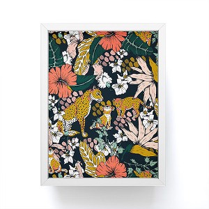 Marta Barragan Camarasa Animal print dark jungle Framed Mini Art Print - Society6 - 1 of 3