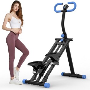 SEVOBAL Stair Stepper with resistance Home-Upgrade Vertical Climber Workout Machine Exercise Climber Fitness Equipment, Black, 34.25"*17.32"*49.21" - 1 of 4