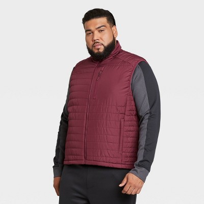 mid length puffer vest