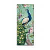 Trademark Fine Art -Julia Purinton 'Pretty Peacock II' Canvas Art - 2 of 3