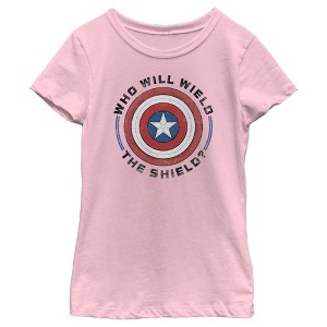 Girl's Marvel The Falcon and the Winter Soldier Wield T-Shirt - 1 of 4