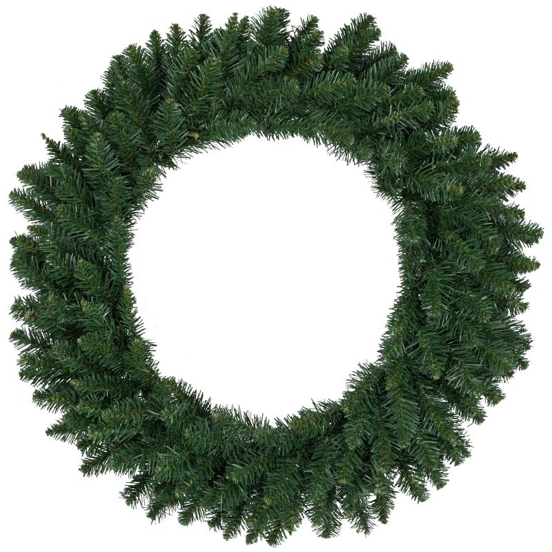 Northlight 30" Unlit Buffalo Fir Artificial Christmas Wreath, 1 of 6
