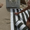 Sunnylife Inflatable Beach Pillow - Vacay Olive Stripe - 14x6" Neck Pillow - 2 of 4