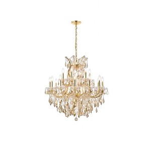 Elegant Lighting Maria Theresa 19 - Light Chandelier in  Gold - 1 of 3
