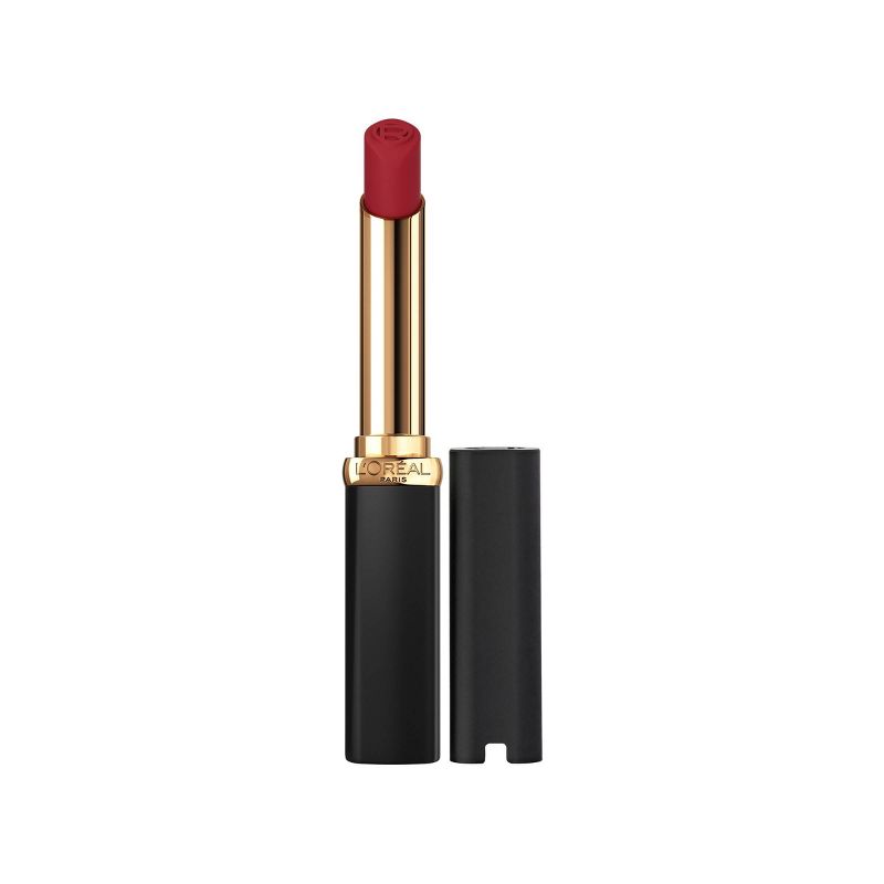 L'Oreal Paris Colour Riche Voluminous Matte Lipstick - 0.06oz, 1 of 8