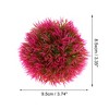 Unique Bargains Artificial Grass Ball for Fish Tank Landscape Decoration 3.35x3.74 Inch 1 Pcs - 4 of 4