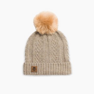 Turtle Fur Lindsey Beanie - Adult Recycled Cuffed Pom Winter Hat - 1 of 2