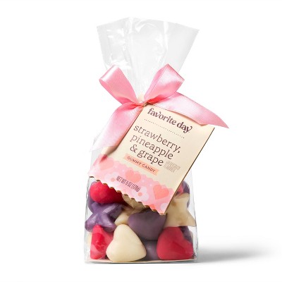 Valentine's Xs and Hearts Shaped Gummies - 6oz - Favorite Day™