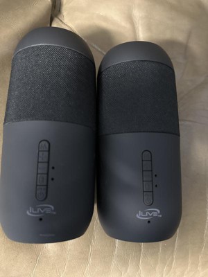 Ilive Audio Waterproof Fabric Wireless Speaker (ipx5) - Black (isbw348b ...