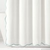 Lush Decor Coastal Chic Scallop Edge Shower Curtain - 4 of 4