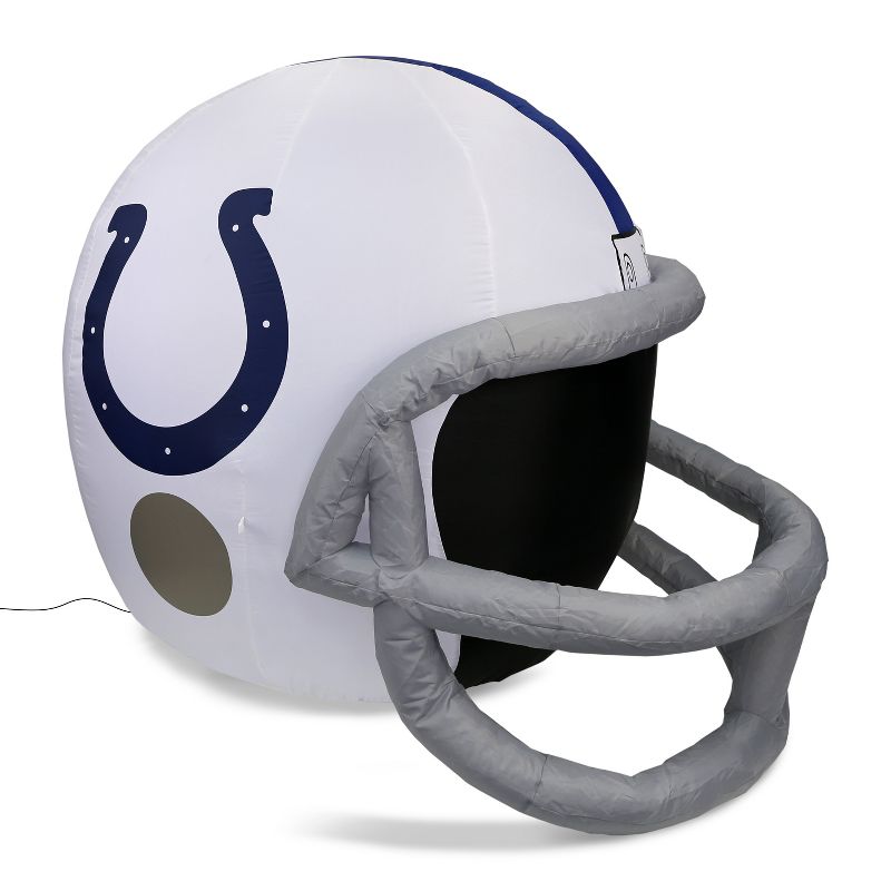 Fabrique NFL INDINAPOLIS COLTS Team Inflatable Helmet  4 ft., White, 1 of 3