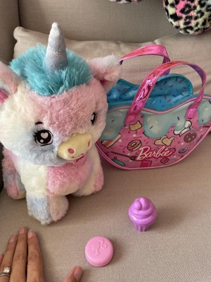 Barbie Chef Pet Adventure Stuffed Animal, Unicorn Toys, Plush With Purse  And 5 Accessories : Target