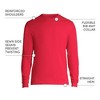 Lands' End School Uniform Men's Long Sleeve Essential T-shirt - 4 of 4