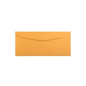 JAM Paper #12 Manila Envelopes 4 3/4 x 11 Brown Kraft Manila 27930258 - 1 of 2